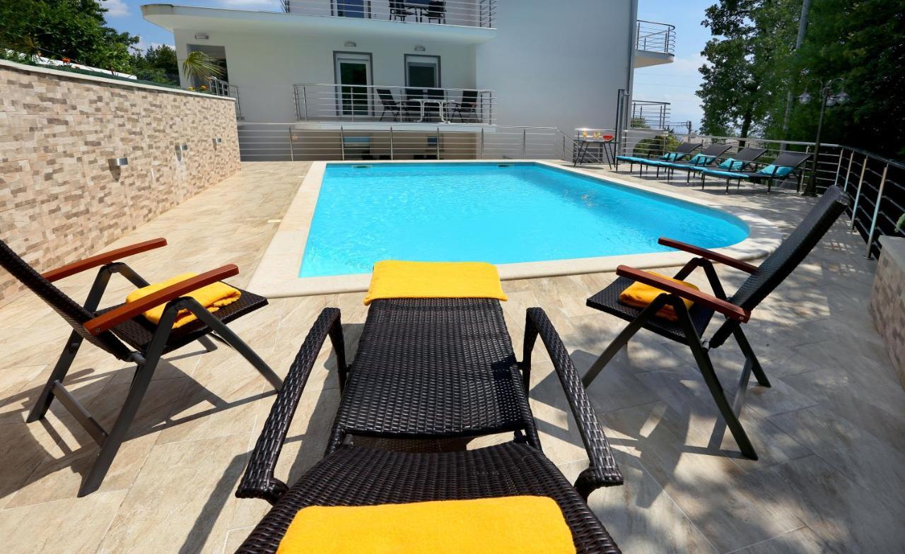 Villa Dragi With Pool, Sauna, & Whirlpool Opatija Exteriör bild